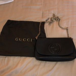 Real Gucci black crossbody